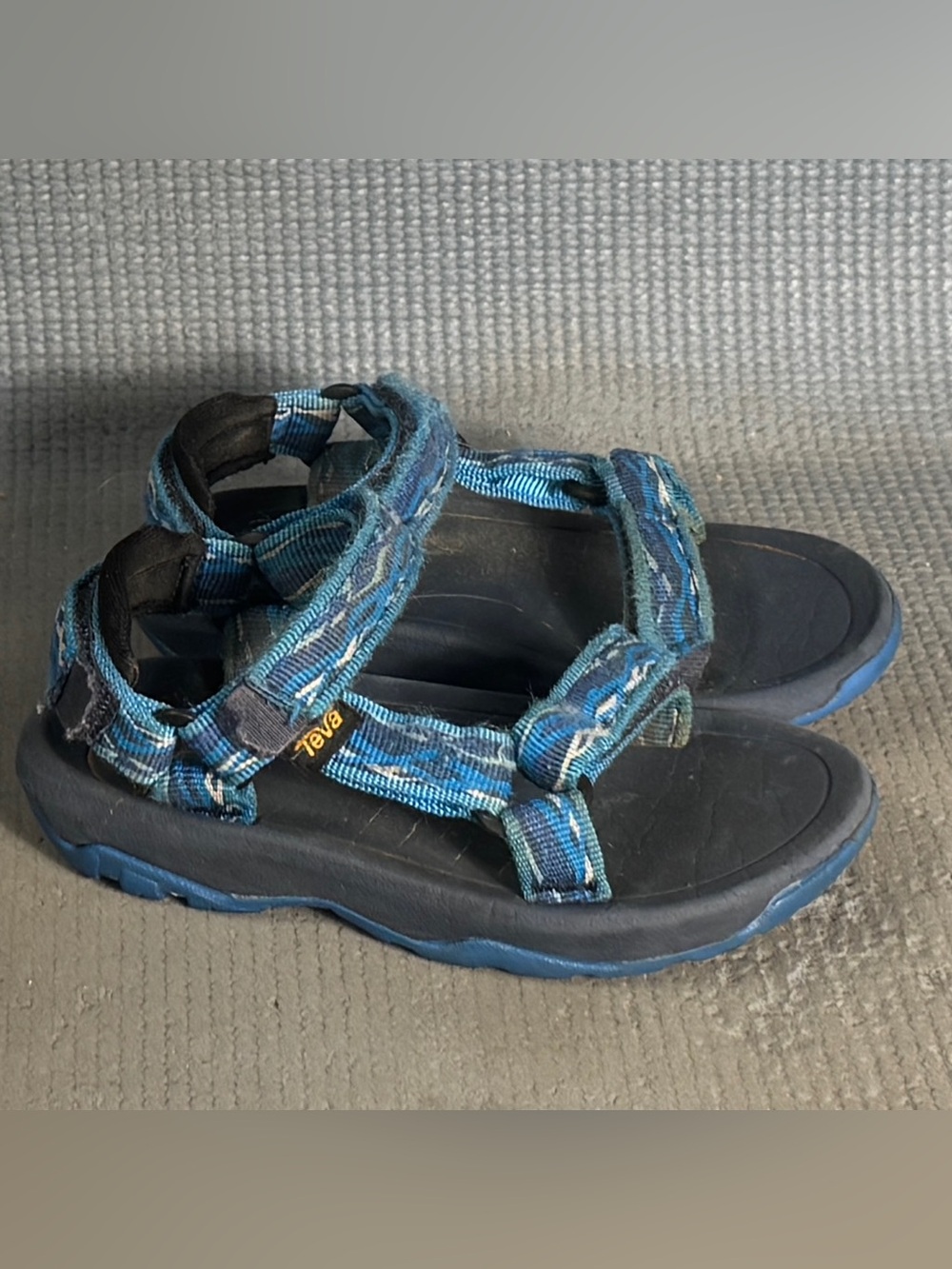 Teva Hurricane XLT 2 Blue Sandals Toddler Size 8C